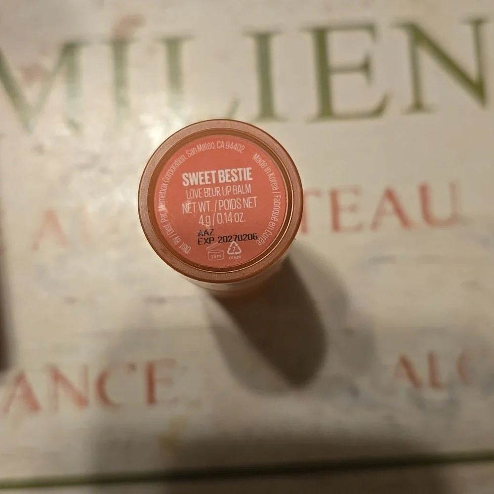 Kaja Love Blur Semi-matte Blurring Lip Balm - Sweet Bestie - New, No Box, Sealed